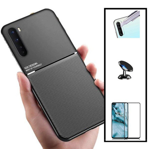 Phonecare - Kit Coque Magnetic Lux + 5D Full Cover + Support de Voiture Magnétique - Realme 6 Pro Phonecare  - Accessoire Smartphone