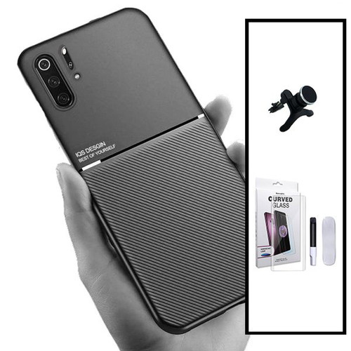 Phonecare - Kit Coque Magnetic Lux + Verre Trempé Nano Curved UV + Support de Voiture Magnétique Renforcé - Huawei P30 Pro Phonecare  - Coque, étui smartphone