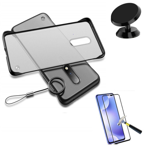 Phonecare - Kit de Verre Trempé 5D Full Cover + Coque Invisible Bumper + Support Magnétique de Voiture - Iphone 7 Plus Phonecare  - Accessoire Smartphone