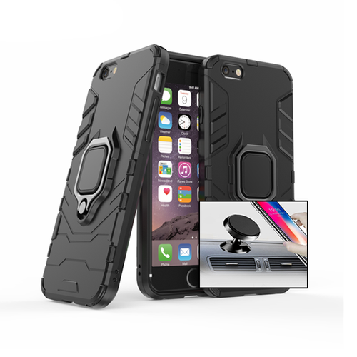 Phonecare - Kit Support Magnétique de Voiture + Coque 3X1 Military Defender - Iphone 6 / 6S Phonecare  - Support voiture iphone 6