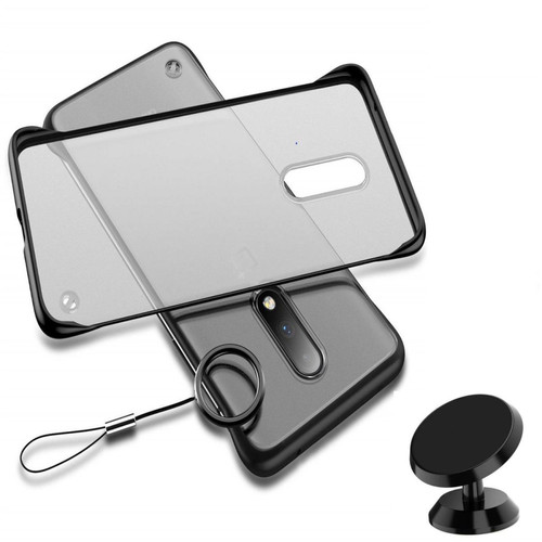 Phonecare - Kit Support Magnétique de Voiture + Coque Invisible Bumper - Samsung A70s Phonecare  - Coque, étui smartphone