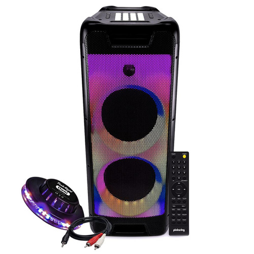Pickering - Enceinte de soirée Audio 400W Sono Autonome Pickering DJOON88 - Dj PAD 16 effets - Fire à LED - BT/USB/PC + Light Ovni - Instruments de musique
