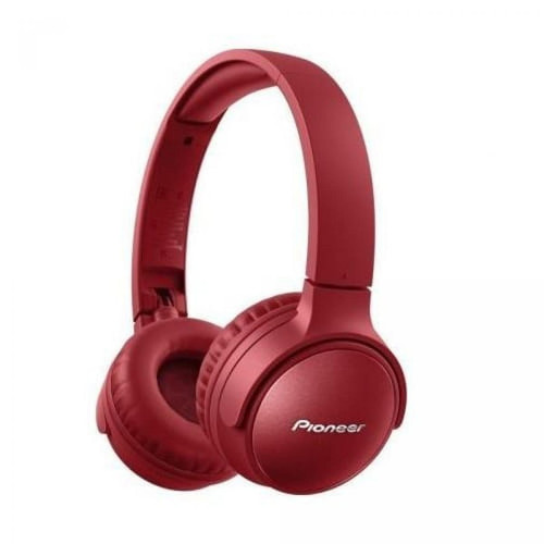 Pioneer - S6 Casque Audio Sans Fil Bluetooth Contrôle Vocale Batterie Longue Durée Rouge - Pioneer