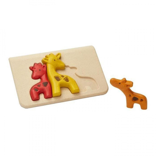 Jeux d'éveil Plan Toys Mon 1er puzzle Girafe - PLAN TOYS