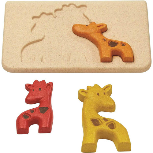 Plan Toys Mon 1er puzzle Girafe - PLAN TOYS