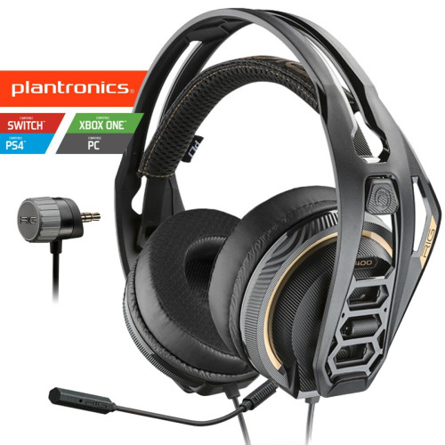 Plantronics - Casque audio gamer Plantronics RIG 400 PRO HC - Dolby Atmos - Compatible PS4 / Xbox one / PC - Plantronics