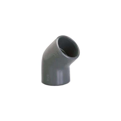Plasson - Coude PVC Pression PLASSON - À coller - 45° - Diamètre 32 mm - Femelle-femelle - 39358F Plasson  - Matériaux & Accessoires de chantier