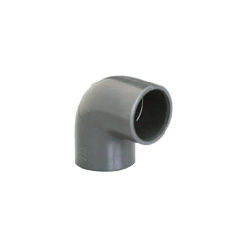 Plasson - Coude PVC Pression PLASSON - À coller - 90° - Diamètre 20 mm - Femelle-femelle - 39306Z - Coudes et raccords PVC