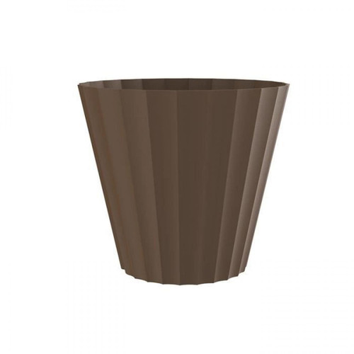 Pots, cache-pots Plastiken PLASTIKEN Pot Doric Maceta - Ø26 x 23 cm - Bronze