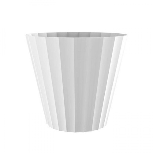 Plastiken - PLASTIKEN Pot Doric Maceta - Ø32 x 29 cm - Taupe Plastiken  - Décoration