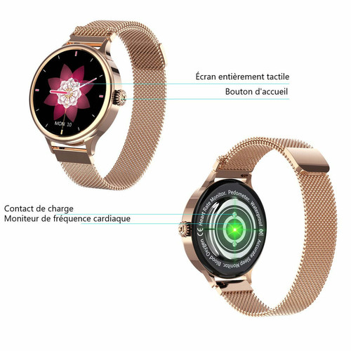Platyne Montre Connectee Bluetooth Multifonctions