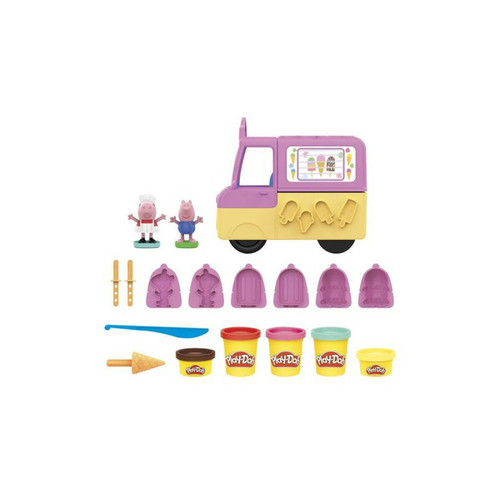 Jeux éducatifs Hasbro Play-Doh Peppa et le camion de glaces