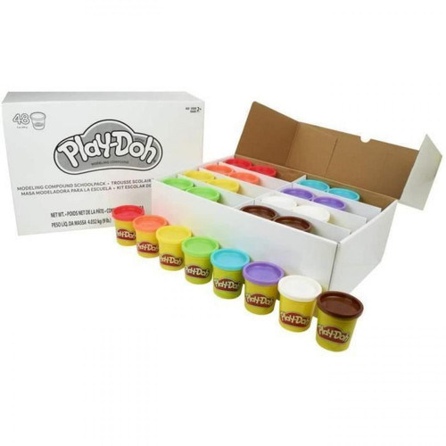 Playdoh - Play-Doh – Coffret de Pate A Modeler pour Ecoles 48 pots Playdoh  - Modelage Playdoh