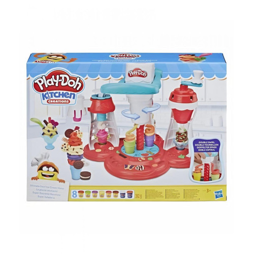 Play-Doh - PLAY-DOH Kitchen Creations - Le Glacier Enchanté - Modelage