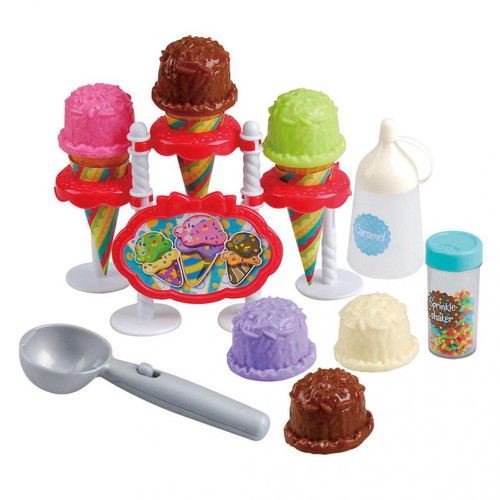Playgo - Playgo Ensemble de jeu pour enfants Ice Cream Parlor 23 pièces Playgo  - Cuisine et ménage Playgo