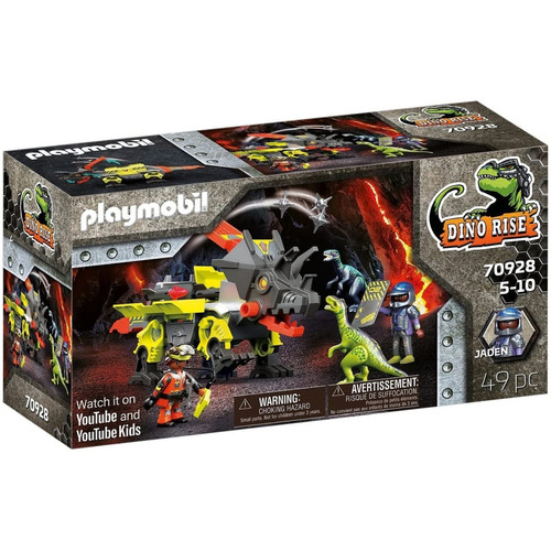 Playmobil - Dino Rise Robo-Dino de combat Playmobil  - Marchand Mplusl