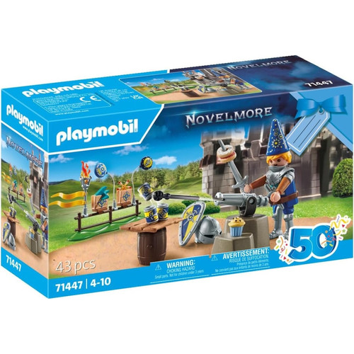 Playmobil - Novelmore - Chevalier et décorations de fête Playmobil  - Playmobil Les Chevaliers Playmobil