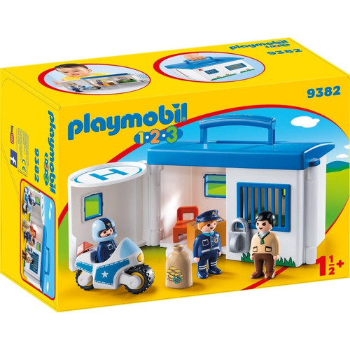 Playmobil Playmobil Commissariat de police transportable