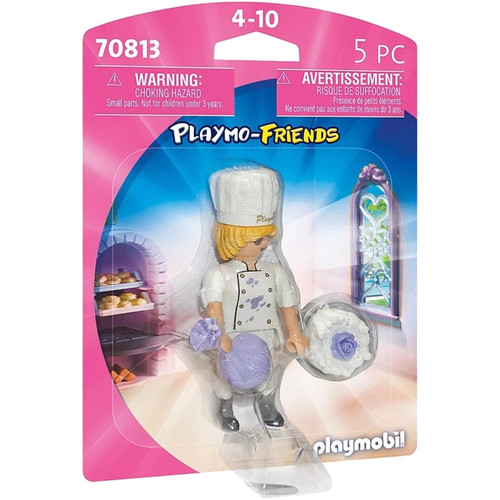 Playmobil - Playmo-Friends Chef pâtissière Playmobil  - Jeux de construction