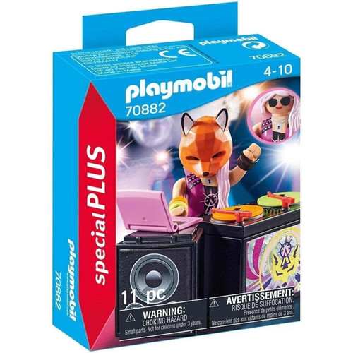 Playmobil Playmobil Special Plus DJ et table de mixage