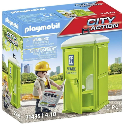 Playmobil - Toilettes mobiles Playmobil  - Cadeau pour bébé - 1 an Jeux & Jouets
