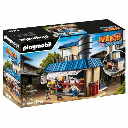 Playmobil - Playset Playmobil Naruto Shippuden: Ichiraku Ramen Shop 70668 105 Pièces Playmobil  - Calendrier de l'avent playmobil Jeux & Jouets