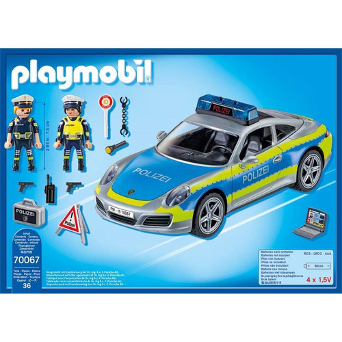 Playmobil City action - Porsche 911 Carrera 4S Police