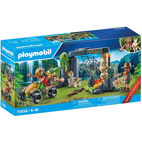Playmobil - Sports&Action Explorateurs et ruine de la jungle Playmobil  - Playmobil City Action Playmobil