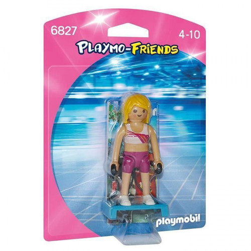 Playmobil - 6827 Playmobil Coach de fitness Playmobil - Playmobil