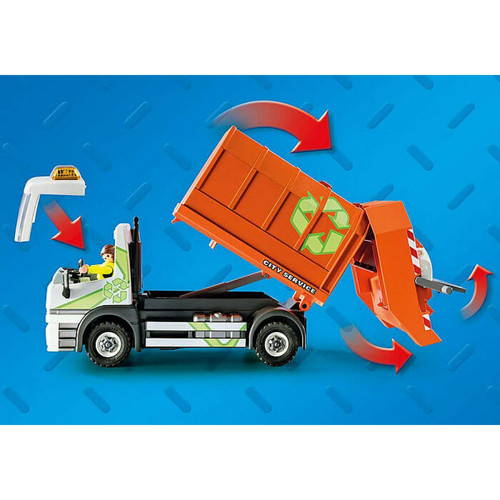 Playmobil 70200 Camion de recyclage des ordures, Playmobil City Life