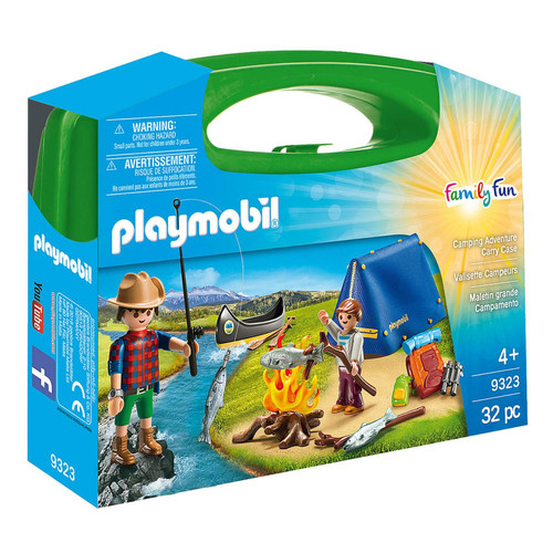 Playmobil - PLAYMOBIL VALISETTE CAMPEURS 9323 Playmobil  - Playmobil