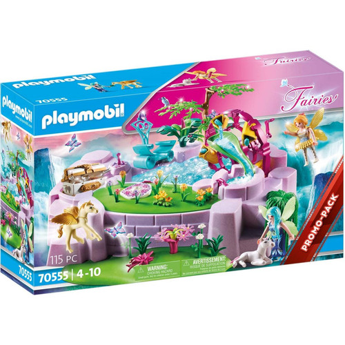 Playmobil - PLAYMOBIL 70555 - Fairies - Lac magique au pays des fées - Playmobil