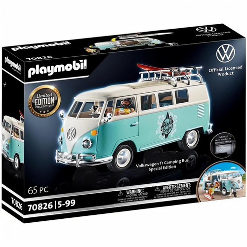 Playmobil - PLAYMOBIL - 70826 - Volkswagen T1 Combi - Edition spéciale - Playmobil