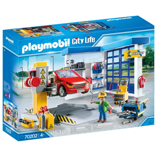 Playmobil - 70202 - Playmobil City Life - Garage automobile - Playmobil