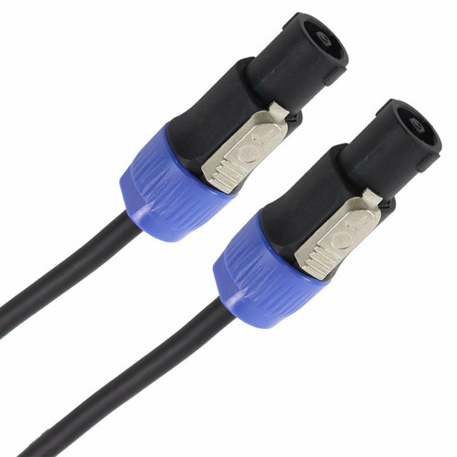 Câble antenne Plugger Câble HP 2 x 1.5mm² Speakon Mâle - Speakon Mâle 10m Easy Plugger