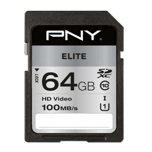 PNY - PNY Carte mémoire SDXC 64Go 100Mo/s class 10 PNY  - Carte mémoire PNY