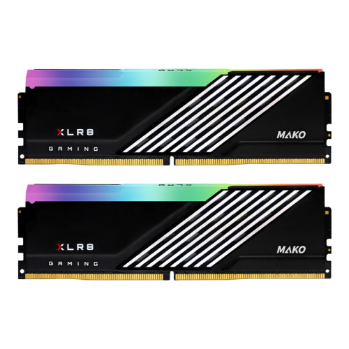 PNY - XLR8 MAKO RGB 32 Go (2 x 16 Go) DDR5 6000 MHz CL40 PNY  - RAM PC 32