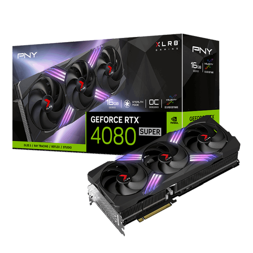 PNY - GeForce RTX 4080 SUPER 16G XLR8 Gaming VERTO EPIC-X RGB OC PNY  - Composants