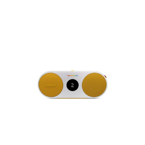 Enceintes Hifi Polaroid Enceinte sans fil Bluetooth Polaroid Music Player 2 Jaune et blanc