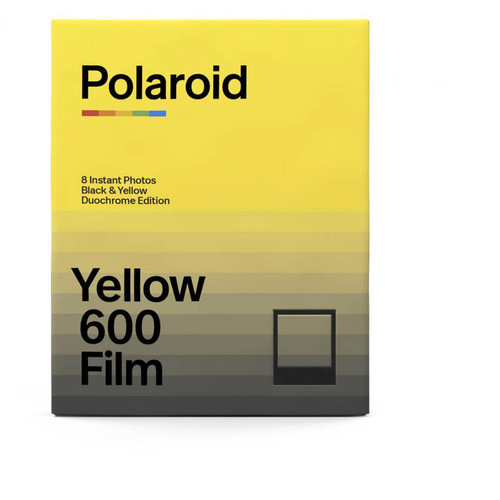 Polaroid - POLAROID PLR600DPBY006022 - Duochrome film for 600 - Black&Yellow Polaroid  - Polaroid