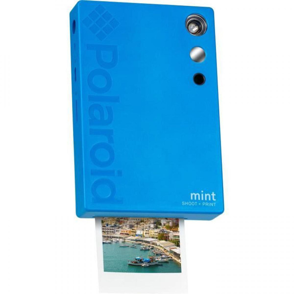Appareil compact Polaroid POLAROID POLSP02BL Appareil photo instantane 16 Mp - Taille photo 2x3 - Impression thermique - 6 modes images - Bleu