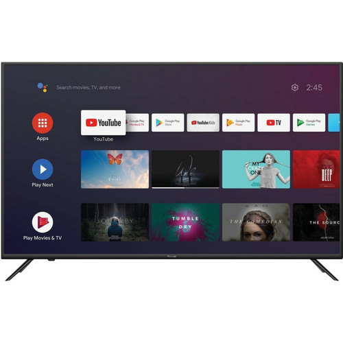 Polaroid - Android TV 43'' 4K Ultra HD  Google Assistant et Netflix  YouTube Chromecast - TV 4K TV, Home Cinéma