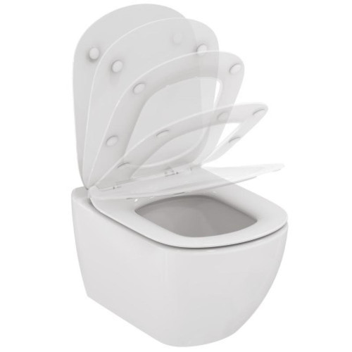 WC chimiques Porcher Pack WC suspendu Tesi Aquablade blanc