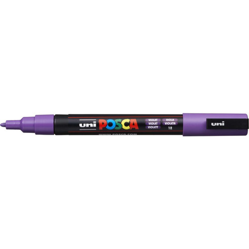 Posca - POSCA Marqueur à pigment PC-3M, violet () Posca  - Marchand 1fodiscount