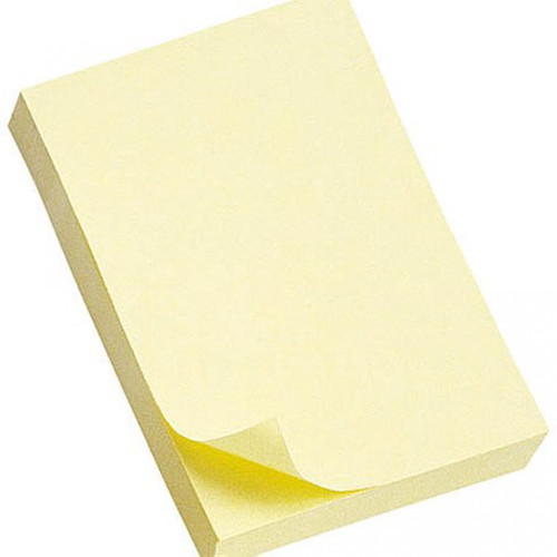 Accessoires Bureau Post-It Notes repositionnables jaune classique Post-it 76 x 51 mm - bloc de 100 feuilles - Lot de 12