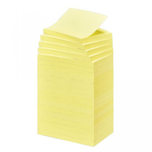 Post-It - Pack de 16 + 4 Notes Post-it jaune 76 x 127 mm Post-It  - Post-It