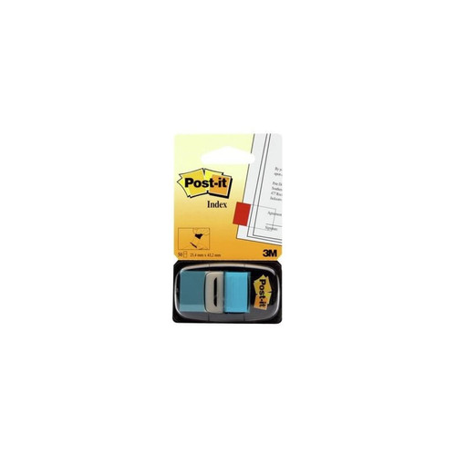 Post-It - Post-it Marque-pages Index, 25,4 x 43,2 mm, turquoise () Post-It  - Procomponentes