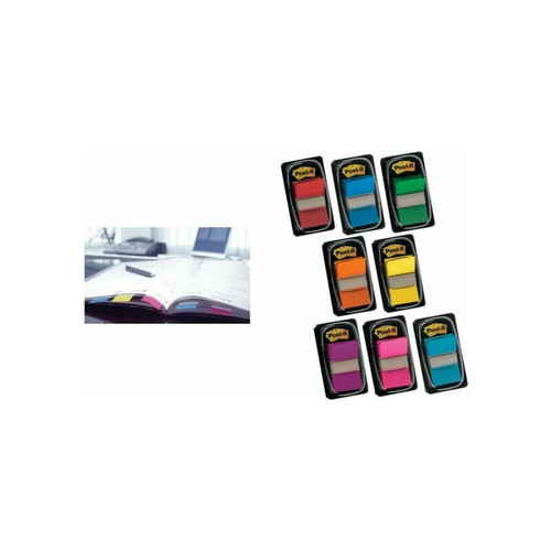 Post-It - Post-it Marque-pages Index, 25,4 x 43,2 mm, violet () Post-It  - ASD