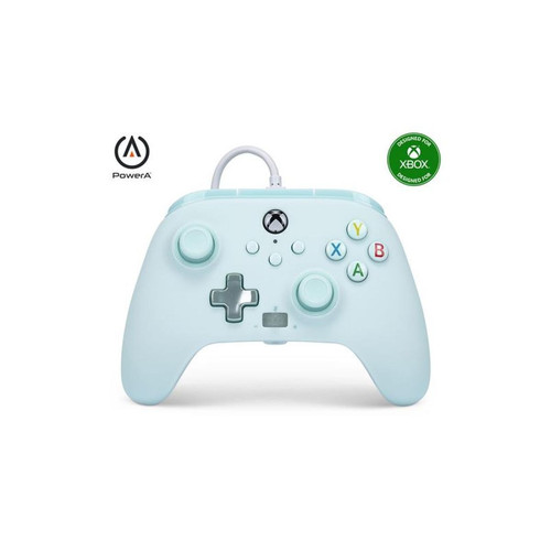 Power A - Manette filaire PowerA pour Xbox Series X|S Barbe à papa bleue Power A  - Le meilleur de nos Marchands Gaming