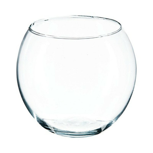 Pp No Name - Vase Boule en Verre Frost 15cm Transparent Pp No Name  - Boule transparente